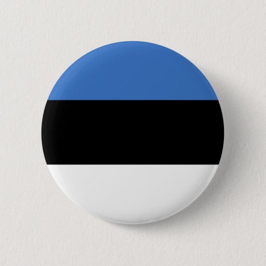 Flagge von Estland-Produkten Button (Vorderseite)