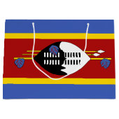 Flagge von Eswatini Große Geschenktüte (Vorderseite)