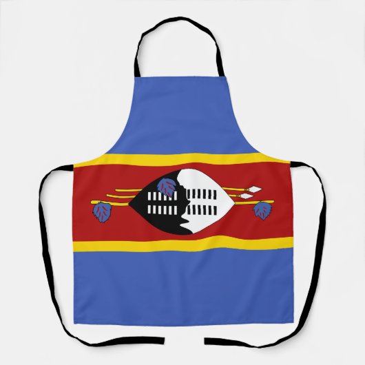 Flagge von Eswatini Schürze (Vorderseite)