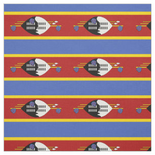 Flagge von Eswatini Stoff