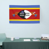 Flagge von Eswatini (Swasiland) Banner (Messeveranstaltung)