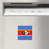 Flagge von Eswatini (Swasiland) Magnet (In Situ (Geschirrspüler))