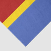 Flagge von Eswatini (Swasiland) Seidenpapier (Ausschnitt)