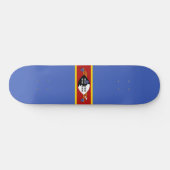 Flagge von Eswatini (Swasiland) Skateboard (Horizontal)