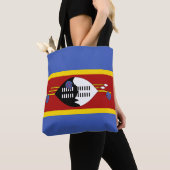 Flagge von Eswatini Tasche (Von Nahem)