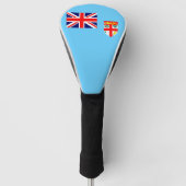 Flagge von Fidschi Golf Headcover (Vorderseite)