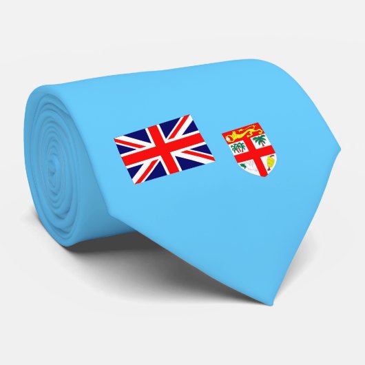 Flagge von Fidschi Krawatte (Gerollt)
