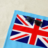 Flagge von Fidschi Strandtuch (Beispiel)