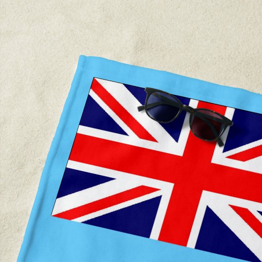 Flagge von Fidschi Strandtuch (Beispiel)