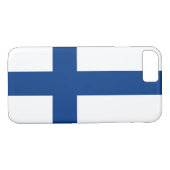 Flagge von Finnland Case-Mate iPhone Hülle (Rückseite (Horizontal))
