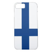 Flagge von Finnland Case-Mate iPhone Hülle (Rückseite)