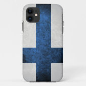 Flagge von Finnland Case-Mate iPhone Hülle (Rückseite)