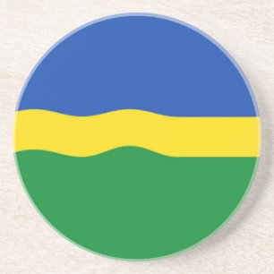 Flagge von Flevoland Untersetzer