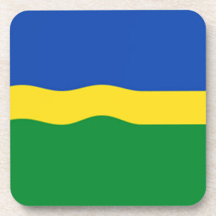 Flagge von Flevoland Untersetzer