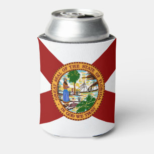 Flagge von Florida Dosenkühler