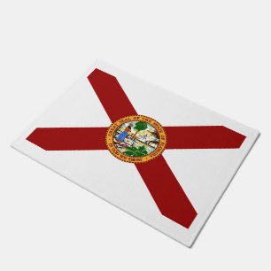 Flagge von Florida Fußmatte