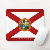 Flagge von Florida Mousepad (Mit Mouse)