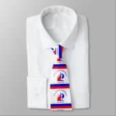 Flagge von Fort Lauderdale, Florida Krawatte (Gebunden)