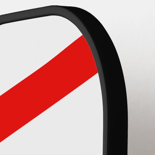 Flagge von Fort Lauderdale, Florida Pickleball Schläger (Linke Seite)