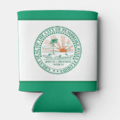 Flagge von Fort Pembroke Pines, Florida Dosenkühler (Rückseite)