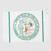Flagge von Fort Pembroke Pines, Florida Golfhandtuch (Horizontal)