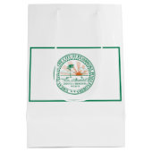 Flagge von Fort Pembroke Pines, Florida Mittlere Geschenktüte (Rückseite)