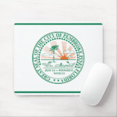 Flagge von Fort Pembroke Pines, Florida Mousepad (Mit Mouse)