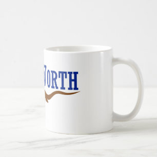 Flagge von Fort Worth Texas Kaffeetasse