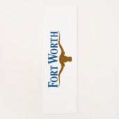 Flagge von Fort Worth (Texas) Yogamatte (Vorderseite)