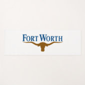 Flagge von Fort Worth (Texas) Yogamatte (Vorderseite (Horizontal))