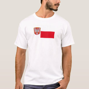 Flagge von Frankfurt am Main T-Shirt