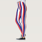 Flagge von Frankreich Drapeau de la France Leggings (Links)
