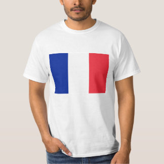 Flagge von Frankreich französisches Tricolour T-Shirt