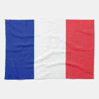 Flagge von Frankreich-Geschirrtuch