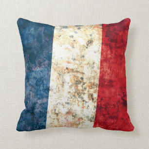 Flagge von Frankreich Kissen