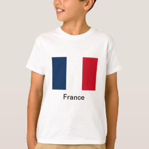 Flagge von Frankreich T-Shirt