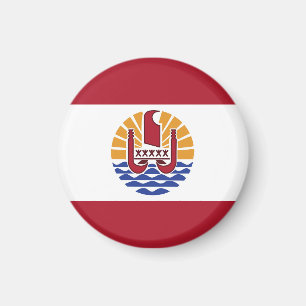 Flagge von Französisch-Polynesien Magnet