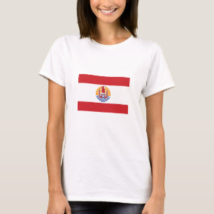 Flagge von Französisch-Polynesien T-Shirt