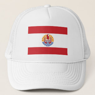 Flagge von Französisch-Polynesien Truckerkappe