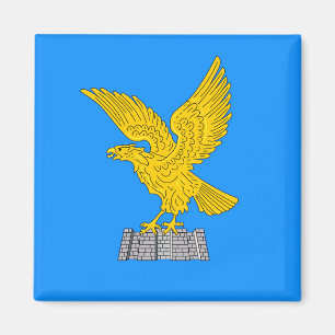 Flagge von Friaul-Julisch Venetien (Italien) Magnet