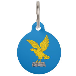 Flagge von Friaul-Julisch Venetien (Region Italien Haustiermarke