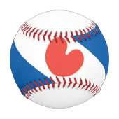 Flagge von Friesland Baseball (Vorderseite)