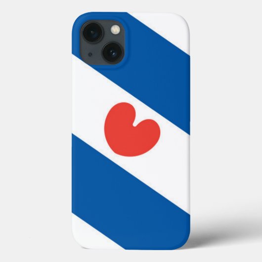 Flagge von Friesland Case-Mate iPhone Hülle (Rückseite)