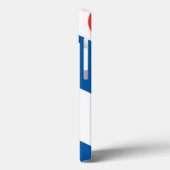 Flagge von Friesland Case-Mate iPhone Hülle (Rückseite / Links)