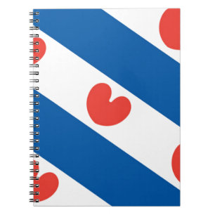 Flagge von Friesland Notizblock