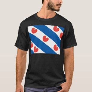 Flagge von Friesland T-Shirt