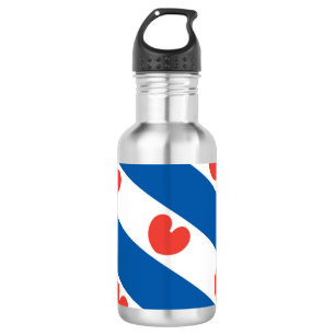 Flagge von Friesland Trinkflasche