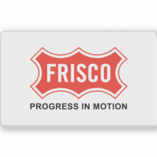 Flagge von Frisco, Texas Aufkleber