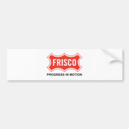 Flagge von Frisco (Texas City) Autoaufkleber