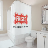 Flagge von Frisco (Texas City) Duschvorhang (Beispiel)